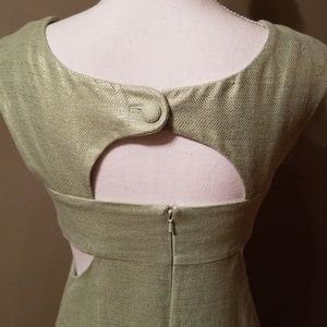 Anthropologie Dresses - Anthro Maeve-Light Green Metallic Dress Anthropologie Dresses - Anthro Maeve-Light Green Metallic Dress